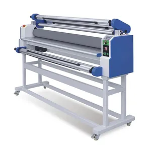 Hot Selling 1600mm 63'' Width Format Lamination Roll to Roll Automatic Electric Warm And Cold Paper Film Laminating Machine