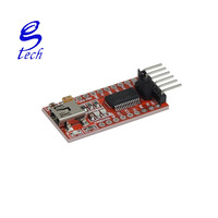 Module adaptateur USB 3.0 vers USB 2.0 FT232RL, convertisseur série TTL 3.3V/5.5V, rouge, 43x17mm, pour mini-port FT232