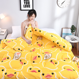 Couette <span class=keywords><strong>GG</strong></span> Guangdong pour automne/hiver, lavable en machine, pour dortoir, étudiant, lit double ou simple, chaleur universelle - Product Image 3