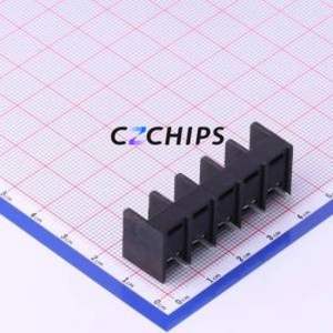 DBT50-8.25-5P-BK-P Barrier Terminal Block Through hole Component (THT),P=8.25mm Connector Three Sides 8.25mm 1x5P Straight Pin - Product Image 2