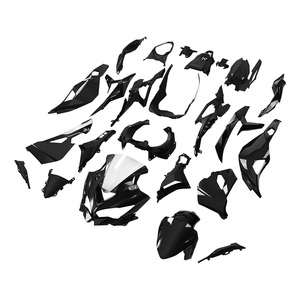 Kit de carrocería de carenado de inyección ABS negro sin pintar TCMT compatible con <span class=keywords><strong>Kawasaki</strong></span> <span class=keywords><strong>ZX4R</strong></span> 2023 - Product Image 1