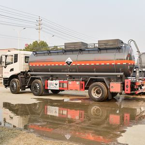 Prix de vente direct d'usine préférentiel 14.5 carré Dongfeng Tianjin 6x2 pétrolier corrosif - Product Image 4