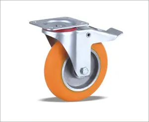 Made Of High-quality Impactresistant Hard And Tough High Compressed Cast Aluminum Casters Castor
