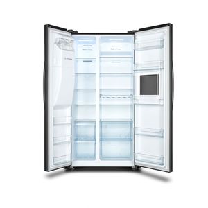 520L Hot Sale R600a R134a Gas Side by Home <b>Refrigerator</b> With Water Dispenser - Product Image 1