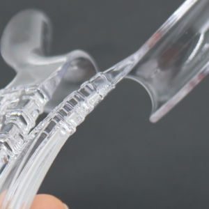 2 Pcs/Set Écarteur de lèvre à crochet demi-latéral dentaire Dispositif de soutien intra-oral Ouvre-bouche Écarteur de joue transparent gauche + droit - Product Image 2