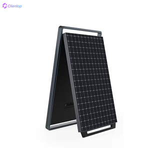 Écran de réflexion solaire de 43 pouces Batterie solaire Power a Board Affiche LCD publicitaire IP55 portable pour magasin d'affaires - Product Image 1