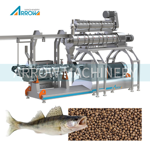 Fish Feed Extruder Automatic Production Line Fish Floating Feed Making Machine Sinking Aquatic Feed Production Line - Product Image 2
