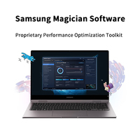 SSD Internal NVMe M.2 1TB 990 Evo PCIe 4.0 X4 Gen 5.0 X2 dengan Casing Metal untuk Laptop