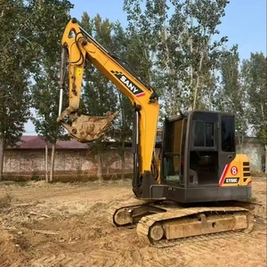 Mini-excavatrice d'occasion à bas prix SANY 60 6 tonnes, matériel de construction d'occasion, excavatrice Sany 60 d'occasion à vendre - Product Image 4
