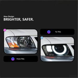 Conjunto de Faros LED de 24V y 55W Estilo Defender para Mitsubishi Pajero V73/V77 con Señales de Giro Secuenciales - Product Image 2