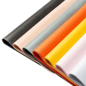 กระดาษห่อของขวัญสีพื้น 17 แกรม ขนาด 50*70 ซม. 40 แผ่น/ถุง สำหรับห่อดอกไม้ ของขวัญ เสื้อผ้า ขายดี - Product Image 1