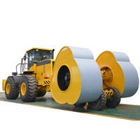 Nouvelle machine de compactage à impact rapide avec compacteur à impact dynamique, rouleau compresseur avec pneu pneumatique et roue en caoutchouc