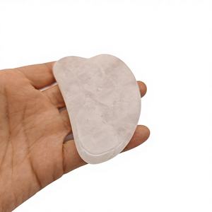 White Jade Guasha <b>Massage</b> <b>Roller</b> Custom logo Face Massager with Box High Quality White Jade <b>Roller</b> Guasha - Product Image 5