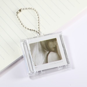 Tùy chỉnh người nổi tiếng buổi hòa nhạc Quà Tặng Mini Album Keyring 13.56MHz RFID âm nhạc đĩa mặt dây chuyền tự động chơi bài hát Acrylic trường hợp - Product Image 5