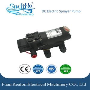 Bomba de agua de diafragma horizontal en miniatura, potente bomba eléctrica autocebante de CC con interruptor automático para sistemas de riego agrícola - Product Image 5