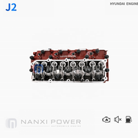 Moteur remanufacturé J2 Long Block 2.7L Diesel pour Hyundai K2700 Bongo Pregio Besta Kia