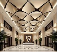 Panneau en aluminium moderne personnalisé de forme diamantée de qualité supérieure pour la décoration de plafonds et de murs de galeries d'art, d'hôtels et de halls d'entreprises