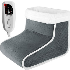 Calentador <span class=keywords><strong>de</strong></span> pies eléctrico portátil con tecnología <span class=keywords><strong>de</strong></span> calentamiento rápido y 3 Ajustes <span class=keywords><strong>de</strong></span> temperatura Forro <span class=keywords><strong>de</strong></span> franela ABS para hombres y mujeres - Product Image 1