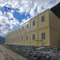 Bâtiment de bureau préfabriqué moderne et respirant de 20 pieds, avec structure en acier galvanisé, certifié CE, à assemblage rapide