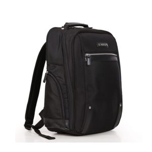 Mochila Unisex Impermeable de Cuero PU para Ordenador Portátil, Puerto de Carga USB, Cojín de Espuma Antibacteriana, Cinturón con Cierre de Cremallera, Uso Escolar - Product Image 4