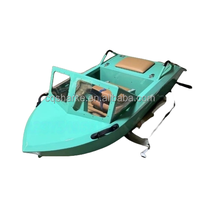 Mini jet ski en aluminium avec moteur électrique, embarcation de loisirs aquatiques inspirée des karts