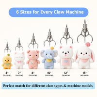 Plus de 30K styles de jouets en peluche dinosaure de 8 pouces, mignons et kawaii, pour la vente en gros, prix de machine à griffes et jouet d'arcade