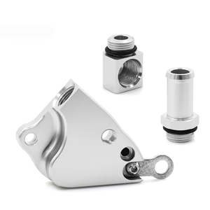 Plaque d'adaptation <span class=keywords><strong>de</strong></span> refroidissement en aluminium pour collecteur d'admission Série <span class=keywords><strong>K</strong></span>, remplacement pour Honda Acura K20 K24 - Product Image 2