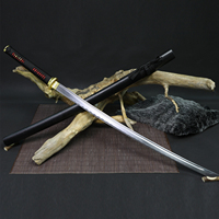Populaire 100cm Petite Plaque D'or Katana Épée 1.1kg Tradition Chinoise Jouet pour Cosplay Collection ou Cadeau
