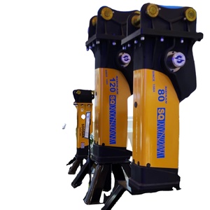 Marteau hydraulique de construction SQ80, composant de burin de base, moteur pour les industries minières, pour excavatrices de 18 à 26 tonnes - Product Image 1