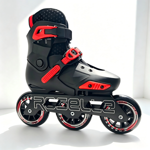 Patins à roulettes en ligne professionnels de haute qualité Feng Quan, patins à roulettes en ligne 100 mm PU, taille réglable, roues 85A <span class=keywords><strong>HR</strong></span> - Product Image 1