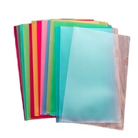 Dossier Transparent en plastique pp pour documents, pochette en forme de L, dossier en plastique, étanche, personnalisé, vente en gros