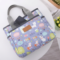 Tas Tote Ukuran Sedang Bahan Komposit Lembut Multi Kantong Lapisan TC Ukuran Kustom untuk Aktivitas Santai, Perjalanan, Belanja, dan Penggunaan Sebagai Tas Tangan