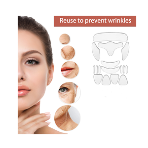Patchs <span class=keywords><strong>en</strong></span> silicone pour les yeux <span class=keywords><strong>à</strong></span> marque privée, hautement efficaces, réutilisables, pour le lifting de la peau, autocollants pour le visage et les yeux - Product Image 5