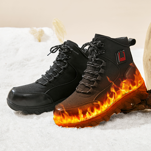 Bottes de neige chauffantes électriques rechargeables pour femmes, batterie 10000 mAh, nouveau gadget d'hiver, fonction de chauffage par recharge, chauffe-<span class=keywords><strong>pieds</strong></span> et chauffe-mains - Product Image 4