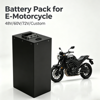 Batterie au lithium-ion personnalisée CE MSDS 48V 72V 30Ah 50Ah 100Ah, vente en gros, pack de batteries IP65, cellules de batterie à cycle long pour moto électrique