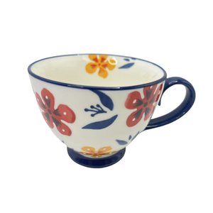 Factory Custom OEM 14 oz Under Glaze Color Handpainted Ceramic <b>Cup</b> Soup <b>Cups</b> Handmade Coffee Mug Tea <b>Cup</b> <b>Set</b> - Product Image 3