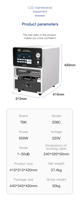 Machine de laminage OCA professionnelle 2 en 1 TBK 208C, équipement de réparation de verre LCD pour iPad, iPhone, Samsung