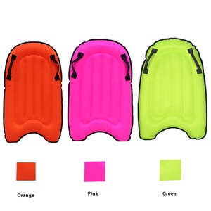 <span class=keywords><strong>2022</strong></span> กระดานโต้คลื่นแบบเป่าลมกลางแจ้งแบบพกพาพร้อมที่จับสำหรับเด็กปลอดภัยกีฬาทางน้ำทะเลกระดานโต้คลื่นบอดี้บอร์ด - Product Image 1