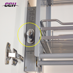 Treo Tường Tủ Điện Nâng Giỏ Kéo Xuống Dây Giỏ Thang Máy Lưu Trữ Giỏ Cho Tủ Bếp - Product Image 3