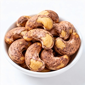 Noix de cajou avec peau, noix de cajou de grande taille à peau violette, grillées, séchées, saveur originale, collations, vente en gros, nourriture de loisirs - Product Image 1