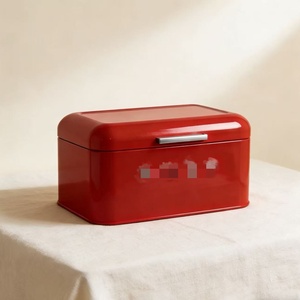 Caja Italiana Retro de Acero Inoxidable 304 - 5 Opciones de Color, Tapa Hermética, Favorita en las Redes Sociales <span class=keywords><strong>para</strong></span> la Organización del Hogar, Caja <span class=keywords><strong>para</strong></span> Guardar Pan - Product Image 6