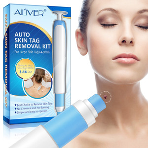 Kit de Eliminación de Verrugas Cutáneas ALIVER, Seguro para Herramientas de Reparación de Pequeñas a Grandes Dimensiones, Eliminador de Verrugas, Tratamiento, Pluma Eliminadora de Verrugas Cutáneas de 4-9 mm - Product Image 1