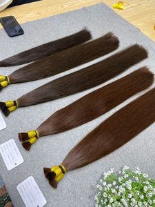 ผมต่อแบบพรีเมียม เวอร์จิ้น เวียดนาม แท้ 100% แบบมัดเป็นช่อ  ถักด้วยเครื่องจักร  แบบดับเบิ้ลเวฟท์  ซุปเปอร์ดับเบิ้ลดรอน  ปลายผมเรียงเส้น  ความยาว 30 นิ้ว - Product Image 2