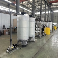 Système d'osmose inverse industriel à grande échelle 10T/H, station de traitement d'eau par osmose inverse, machine de purification d'eau pour diverses eaux brutes