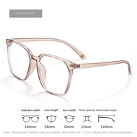Lunettes de jeu anti-lumière bleue, monture optique transparente TR90, pour ordinateur, travail de bureau, compatibles avec les verres correcteurs, unisexe