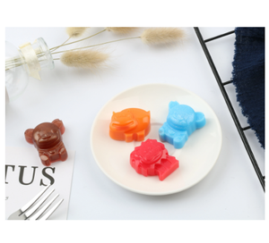 Silicone Mold <strong>Hippo</strong> lion Bear Animal Silicone Cake <strong>Chocolate</strong> Mold 6 Making Moulds - Product Image 6