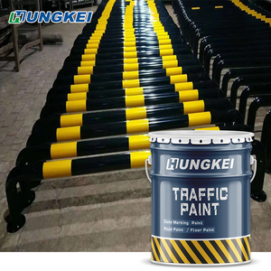 Sơn Đánh Dấu Đường Giao Thông Đường Cao Tốc Bằng Nhựa Lạnh Màu Vàng Và Trắng - Product Image 4