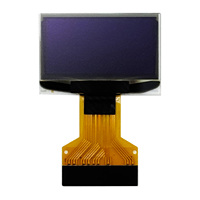Módulo de Pantalla PMOLED de 0.96 Pulgadas 128X64, Pantalla OLED Gráfica Blanca ST7315 SPI I2C COG de 30 Pines para Equipos Médicos e Industriales