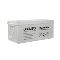 Chine 12 V 48V 55Ah 100Ah 150Ah 200Ah Batterie Solaire Accumulateur Plomb Acide Scellé 12 Volts Usage Industriel Sans Entretien