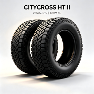 ยางรถยนต์ SUV แบบไม่มียางใน ขนาด 255/50R19 รุ่น CITYCROSS II 107W สำหรับความเร็วสูง ใช้ได้ทุกฤดู - Product Image 3